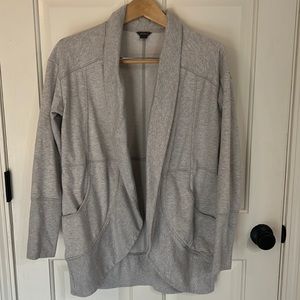 Eddie Bauer, Sweatshirt Cardigan, Grey, SZ Med, Gently Worn fr/Daughters Closet